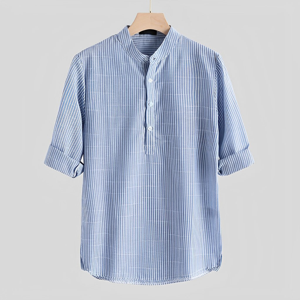 Herren Sommerhemd mit modernem Schnitt – Cas