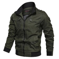 Herren Sommerjacke mit Kragen und Motorrad-Look – Vince