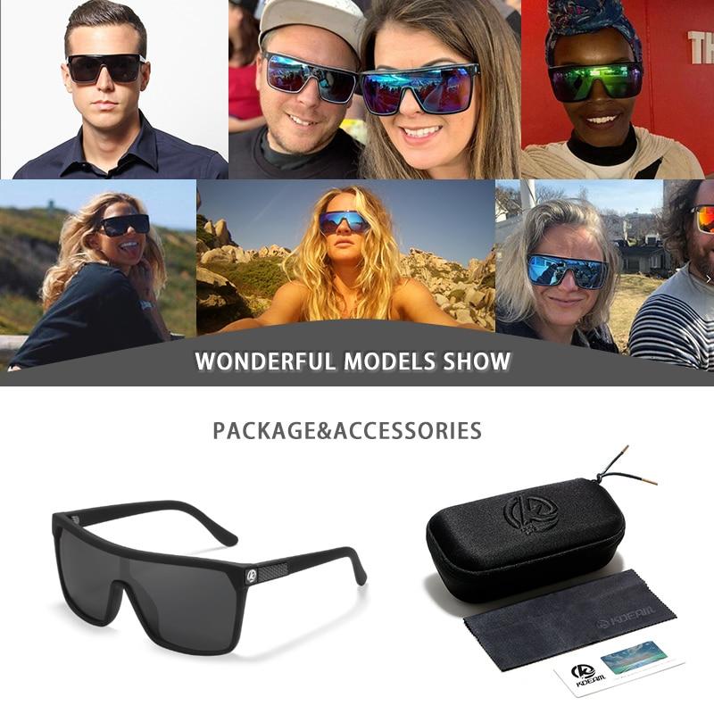 Polarisierte Sonnenbrille Herren | UV Schutz | Flexibel | Outdoor | Autofahren-Luzern Mode