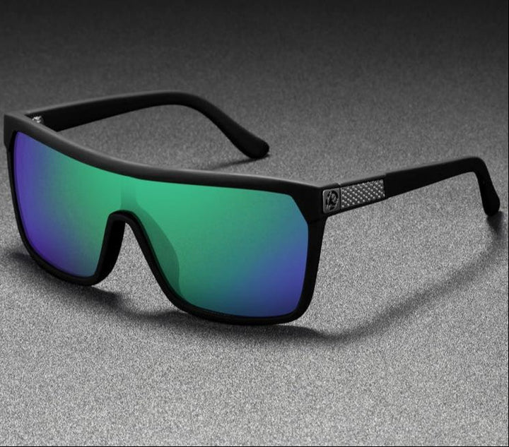 Polarisierte Sonnenbrille Herren | UV Schutz | Flexibel | Outdoor | Autofahren-Grün-Luzern Mode