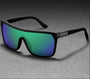 Polarisierte Sonnenbrille Herren | UV Schutz | Flexibel | Outdoor | Autofahren-Grün-Luzern Mode
