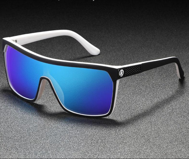 Polarisierte Sonnenbrille Herren | UV Schutz | Flexibel | Outdoor | Autofahren-Weiß-Luzern Mode