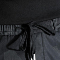 Herren Cargohose | Sportlich | Schwarzes Camouflage | Locker sitzend | Elastisch-Luzern Mode