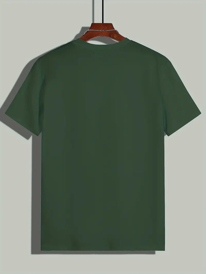 Herren-T-Shirt | Baumwolle | Kurzarm | Rundhals | Regular Fit | Modern-Luzern Mode