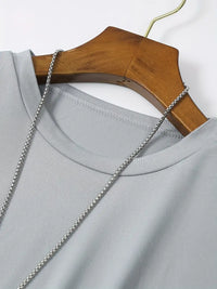 Herren-T-Shirt | Baumwolle | Kurzarm | Rundhals | Regular Fit | Modern-Luzern Mode