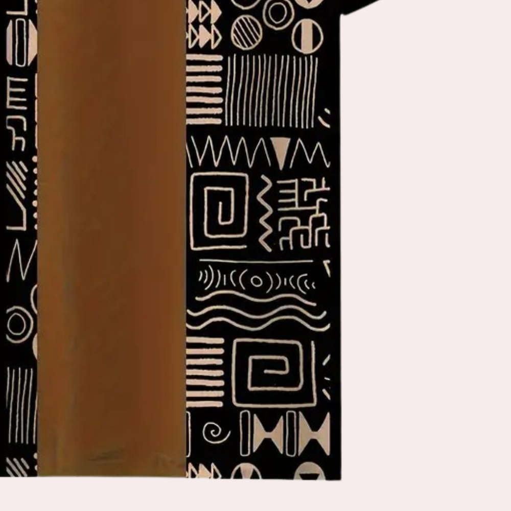 Herren T-Shirt mit modernem Muster - Bequem & Stilvoll-Luzern Mode
