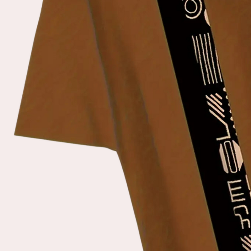 Herren T-Shirt mit modernem Muster - Bequem & Stilvoll-Luzern Mode