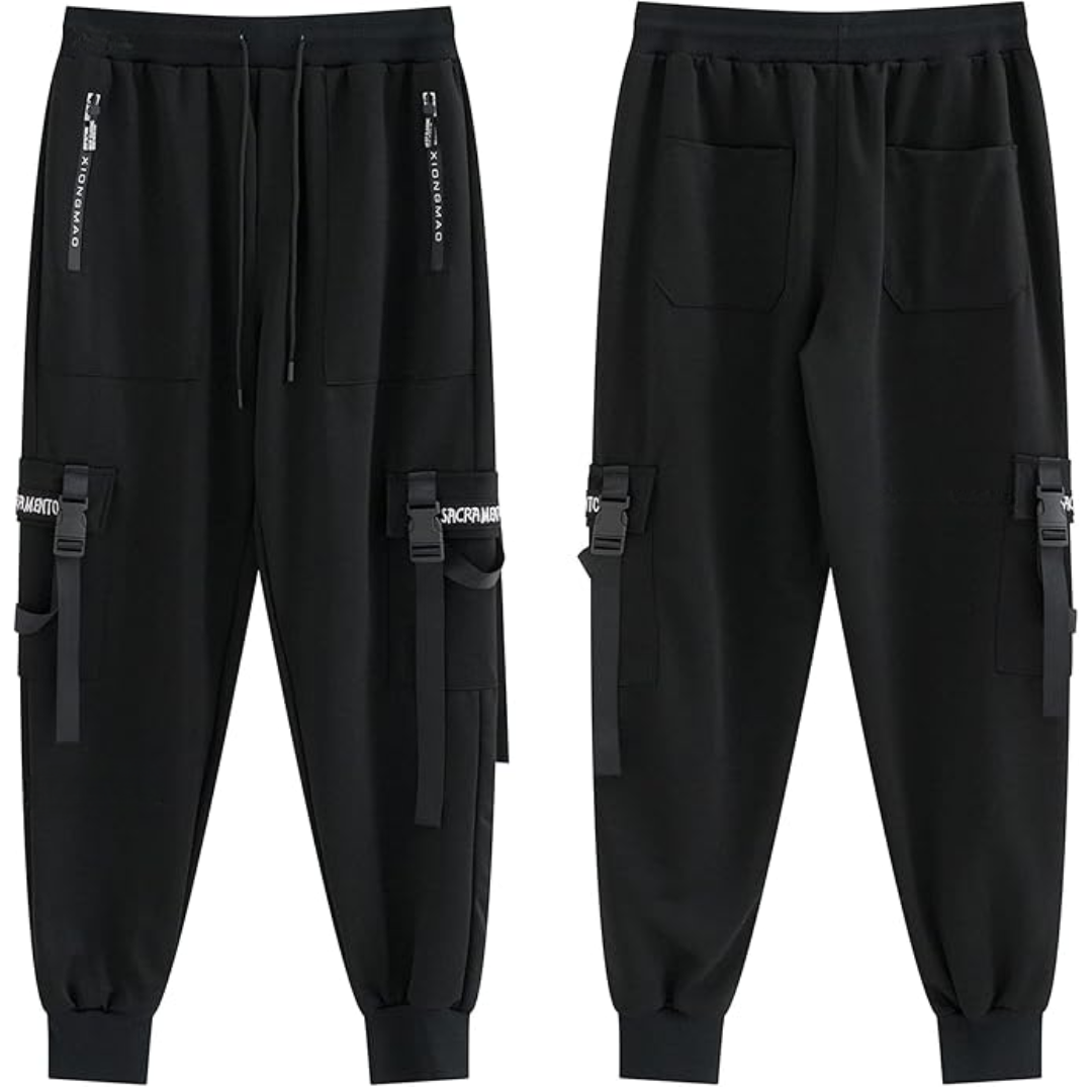 Herren Cargo Hose mit Taschen und Gürtelschlaufen-Luzern Mode