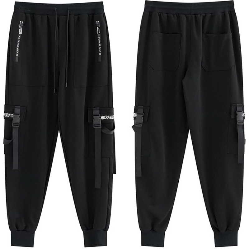 Herren Cargo Hose mit Taschen und Gürtelschlaufen-Luzern Mode