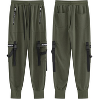 Herren Cargohose mit Taschen und Gürteldetails Streetwear-Luzern Mode