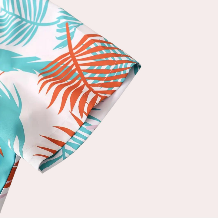 Herren zweiteilige Hawaiianische Sommeranzug – Kairos
