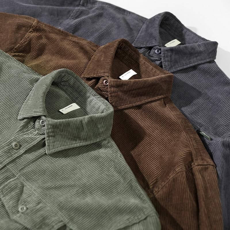 Herren Cordhemd Kollektion – Stilvolle Freizeithemden-Luzern Mode