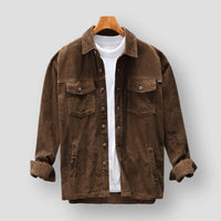 Herren Cordhemd Kollektion – Stilvolle Freizeithemden-Braun-S-Luzern Mode