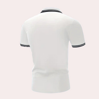 Herren Polohemd mit Streifenmuster - Klassisch und Elegant-Luzern Mode