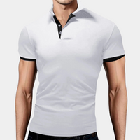 Herren Polohemd mit Streifenmuster - Klassisch und Elegant-Luzern Mode