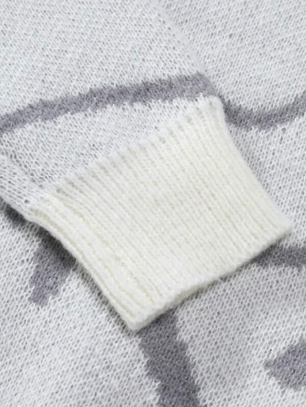 Herren Strickpullover aus Kaschmir für kalte Tage-Luzern Mode