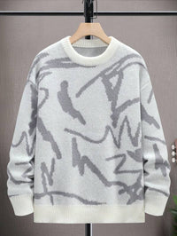 Herren Strickpullover aus Kaschmir für kalte Tage-Luzern Mode
