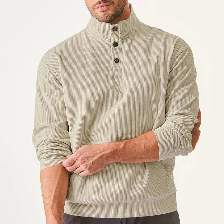 Herren Pullover mit Reißverschluss und Stehkragen kaufen-Luzern Mode
