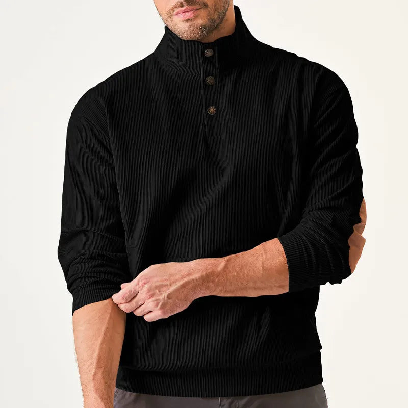 Herren Pullover mit Reißverschluss und Stehkragen kaufen-Luzern Mode