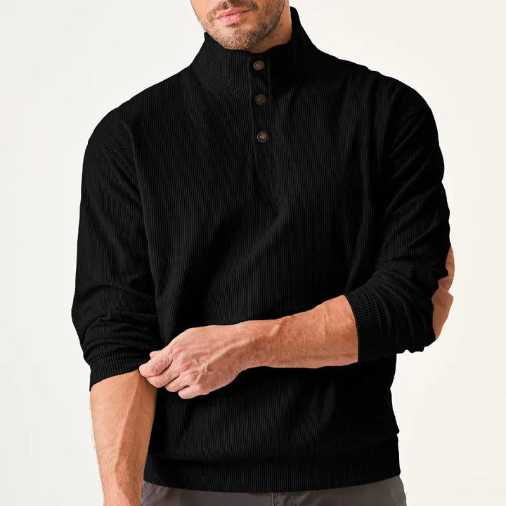 Herren Pullover mit Reißverschluss und Stehkragen kaufen-Luzern Mode