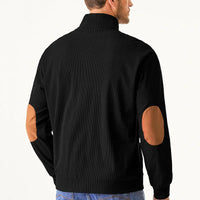 Herren Pullover mit Reißverschluss und Stehkragen kaufen-Luzern Mode