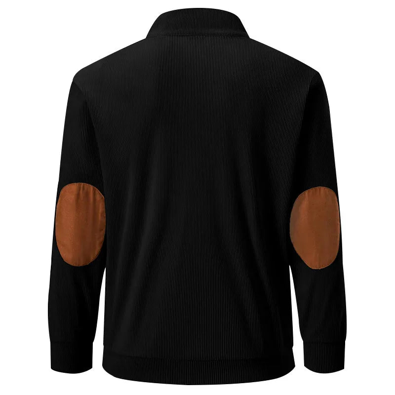 Herren Pullover mit Reißverschluss und Stehkragen kaufen-Luzern Mode