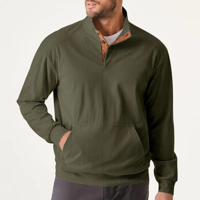 Herren Pullover mit Reißverschluss und Stehkragen kaufen-Luzern Mode
