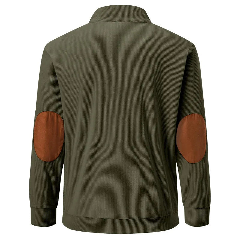 Herren Pullover mit Reißverschluss und Stehkragen kaufen-Luzern Mode