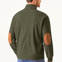 Herren Pullover mit Reißverschluss und Stehkragen kaufen-Luzern Mode