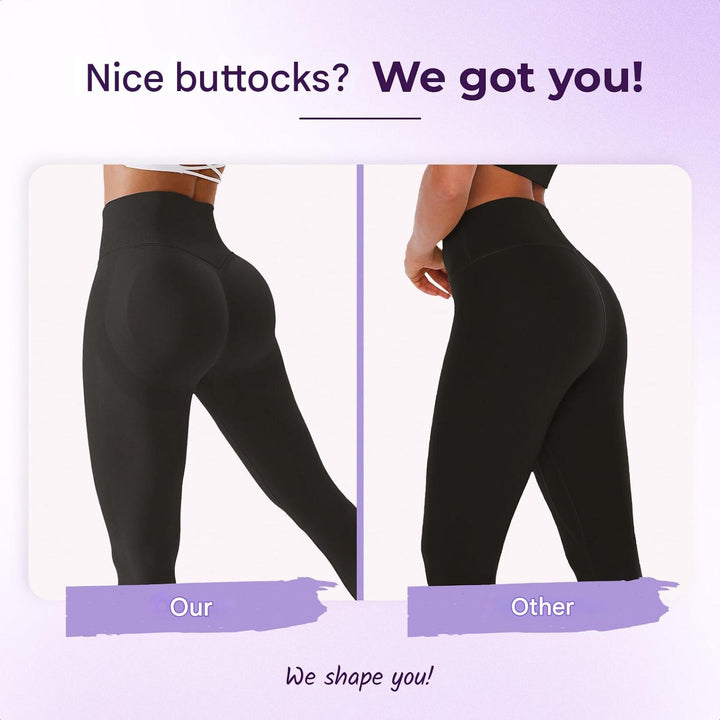 Damen Sportleggins | Hohe Taille | Formend | Korrigierend | Schnelltrocknend-Luzern Mode