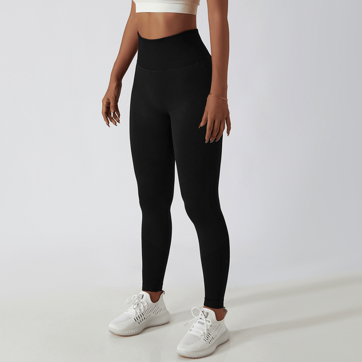 Damen Sportleggins | Hohe Taille | Formend | Korrigierend | Schnelltrocknend-Luzern Mode