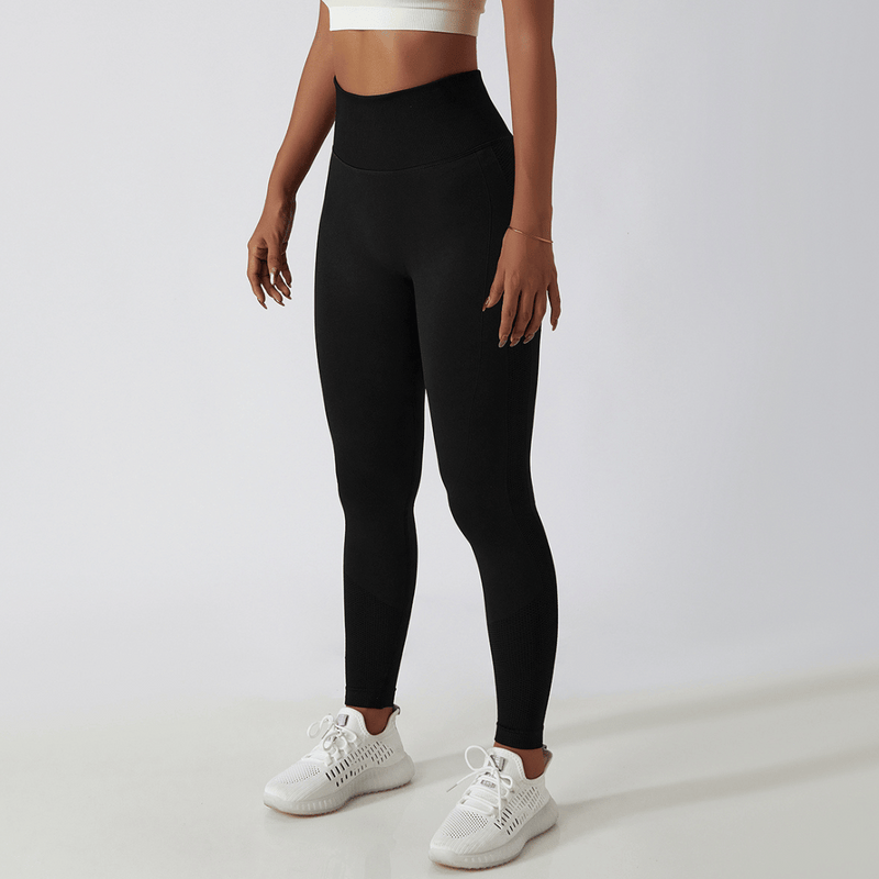 Damen Sportleggins | Hohe Taille | Formend | Korrigierend | Schnelltrocknend-Luzern Mode