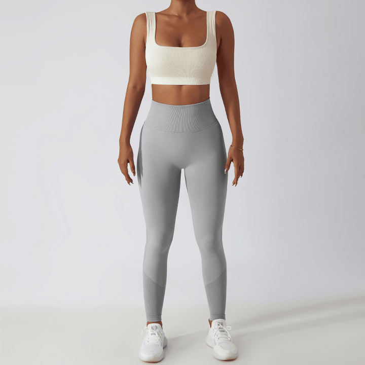 Damen Sportleggins | Hohe Taille | Formend | Korrigierend | Schnelltrocknend-Luzern Mode