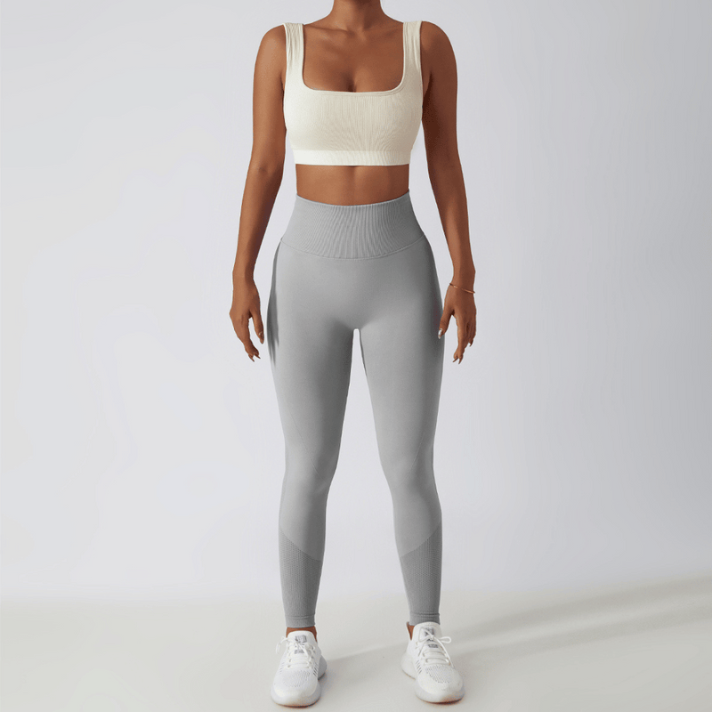 Damen Sportleggins | Hohe Taille | Formend | Korrigierend | Schnelltrocknend-Luzern Mode