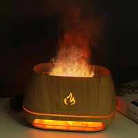 Himalaya-Salz Aroma-Diffuser | Stimmungsvolles LED-Licht | Stilvoll | Vielseitig | USB-C-Luzern Mode