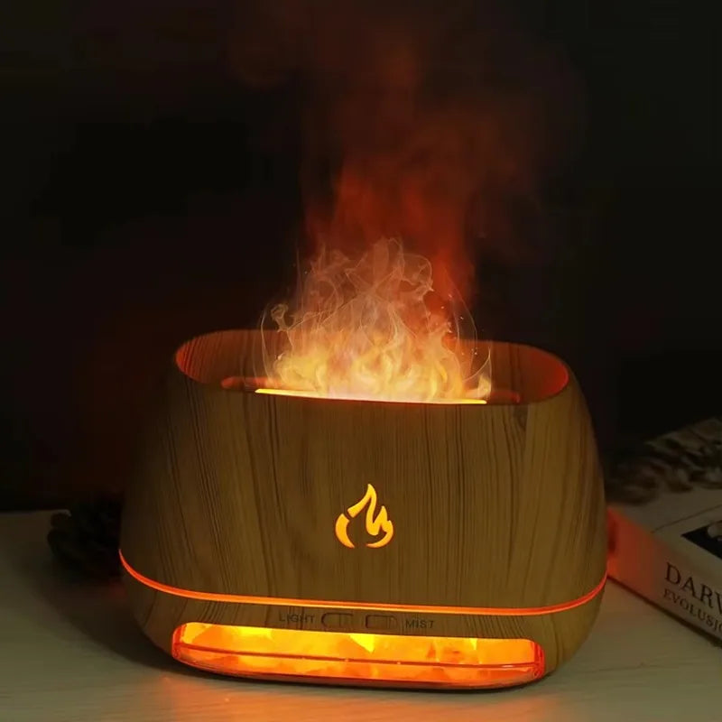 Himalaya-Salz Aroma-Diffuser | Stimmungsvolles LED-Licht | Stilvoll | Vielseitig | USB-C-Luzern Mode