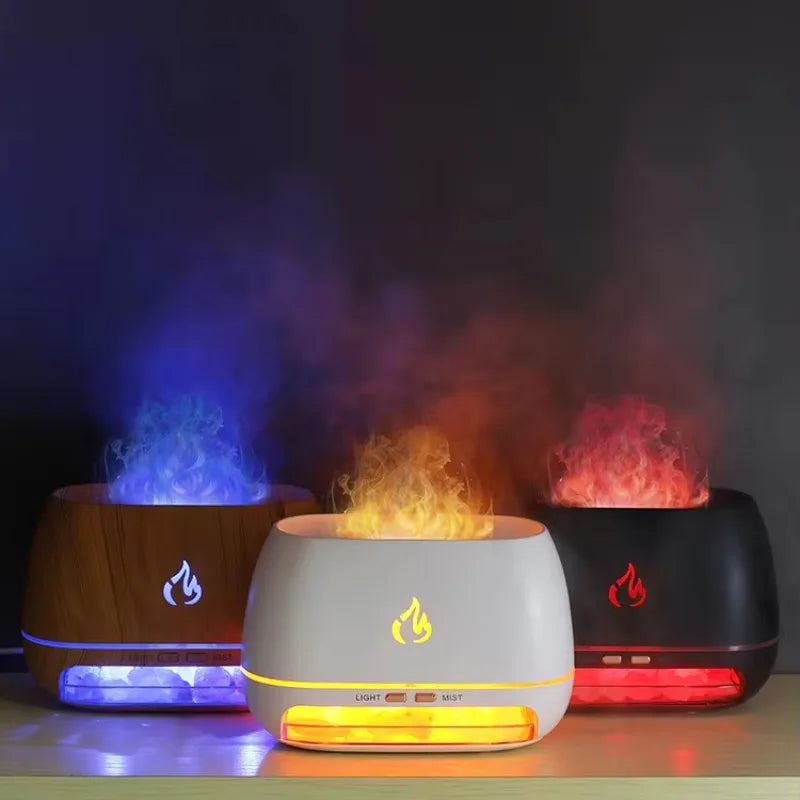 Himalaya-Salz Aroma-Diffuser | Stimmungsvolles LED-Licht | Stilvoll | Vielseitig | USB-C-Luzern Mode
