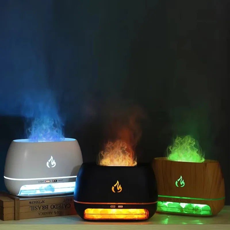 Himalaya-Salz Aroma-Diffuser | Stimmungsvolles LED-Licht | Stilvoll | Vielseitig | USB-C-Luzern Mode