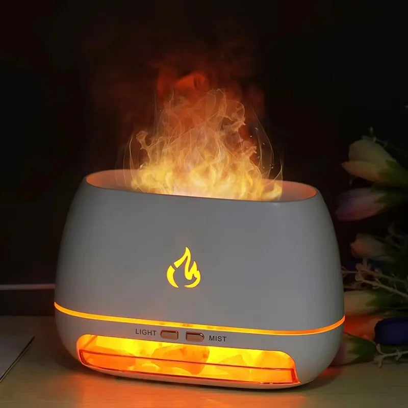 Himalaya-Salz Aroma-Diffuser | Stimmungsvolles LED-Licht | Stilvoll | Vielseitig | USB-C-Luzern Mode