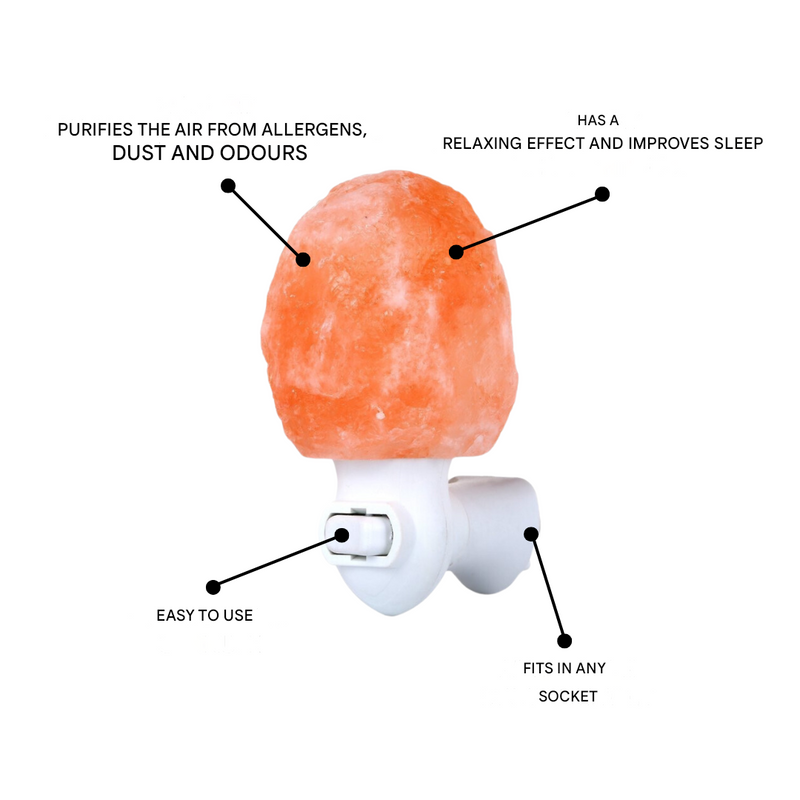 Himalaya Salzlampe | Beruhigend, Nachhaltig, Warm, Stimmungsvoll, Stilvoll, Einzigartig-Luzern Mode