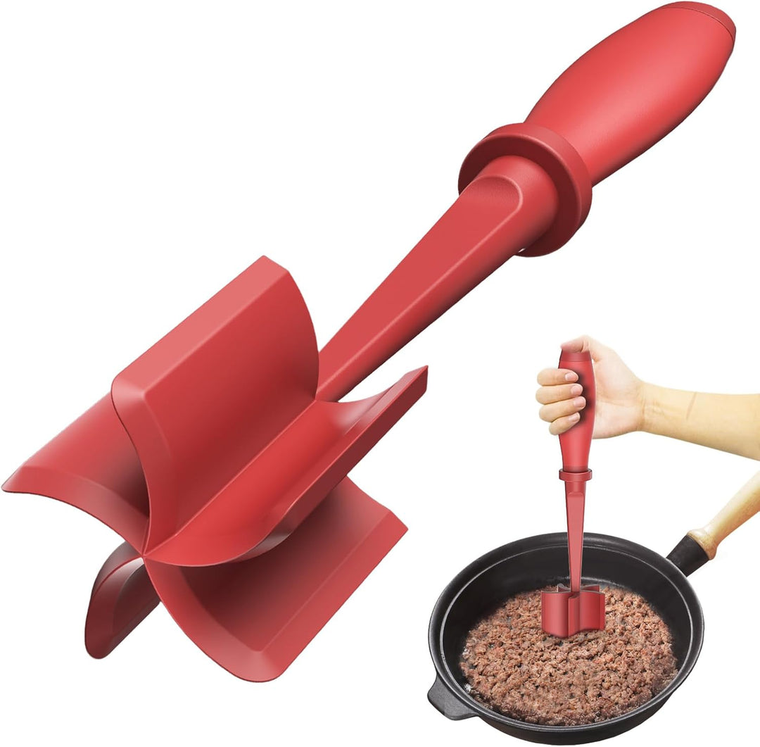 Fleischhacker | Hitzebeständig Ergonomisch Langlebig Vielseitig-Rot-Luzern Mode