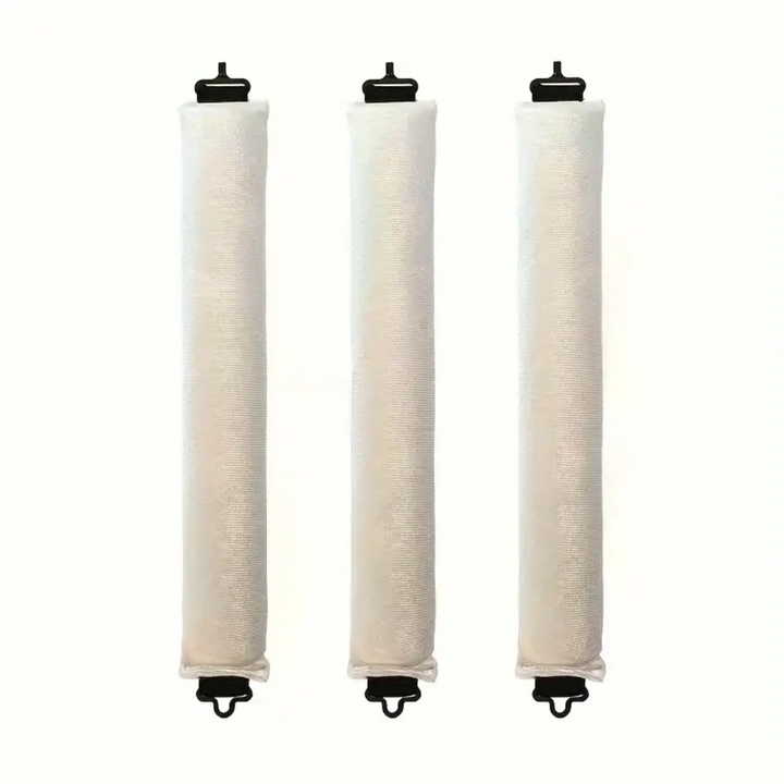 Lockenwickler Flexi-Rods für Volumen und Styling-Beige-3 Stück-Luzern Mode