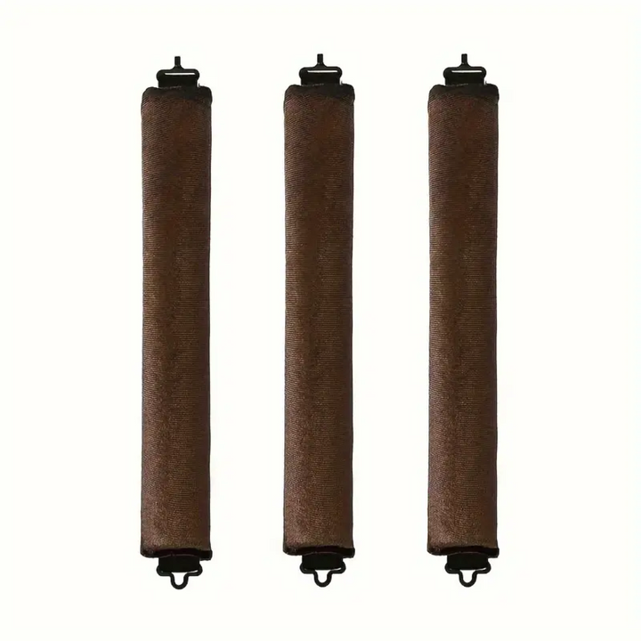 Lockenwickler Flexi-Rods für Volumen und Styling-Braun-3 Stück-Luzern Mode
