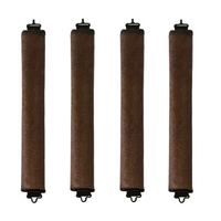 Lockenwickler Flexi-Rods für Volumen und Styling-Braun-: 4 Stück-Luzern Mode