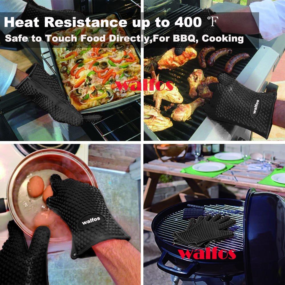 Hitzeresistente Handschuhe | Vielseitig | Langlebig | Rutschfest | Wasserdicht-Luzern Mode
