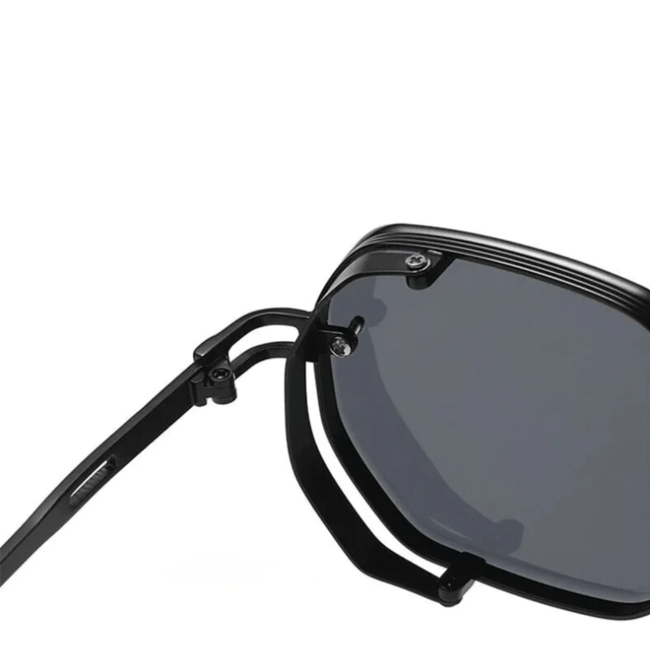 UV400 Sonnenbrille Herren | Edler Stahlrahmen Sommer | Stilvolles Accessoire-Luzern Mode
