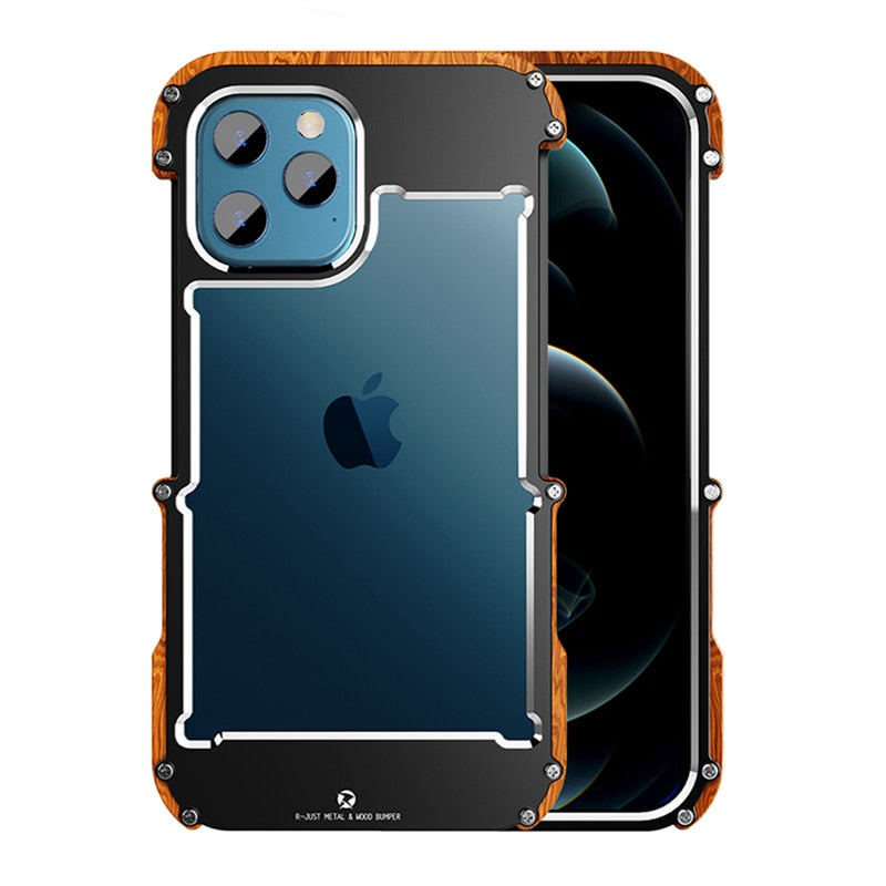 iPhone Hülle | Holz Stabil Langlebig Stilvoll Robust Einzigartig Passgenau-Luzern Mode