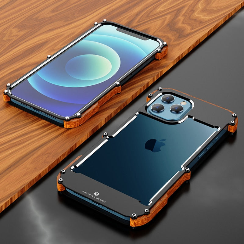 iPhone Hülle | Holz Stabil Langlebig Stilvoll Robust Einzigartig Passgenau-Luzern Mode