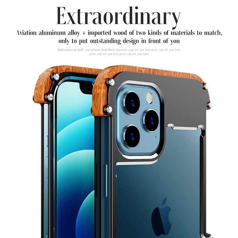 iPhone Hülle | Holz Stabil Langlebig Stilvoll Robust Einzigartig Passgenau-Luzern Mode