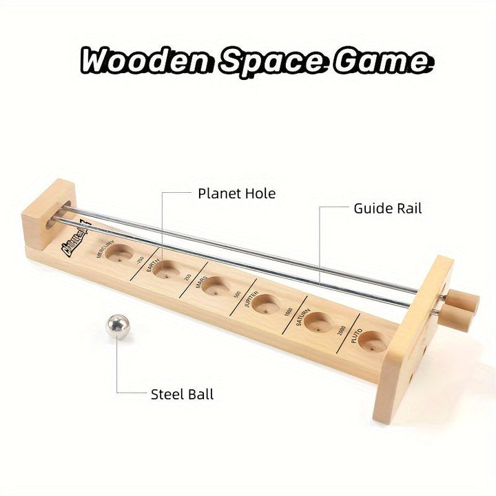 Geschicklichkeitsspiel | Holz Ball Timing Raum Nachhaltig Lehrreich Familie-Luzern Mode
